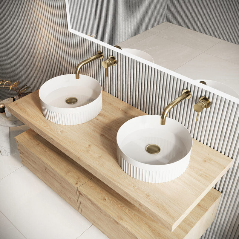 Scudo Shelph Wall Mounted Shelf (3 sizes, 2 Colors) - Brand New Bathrooms