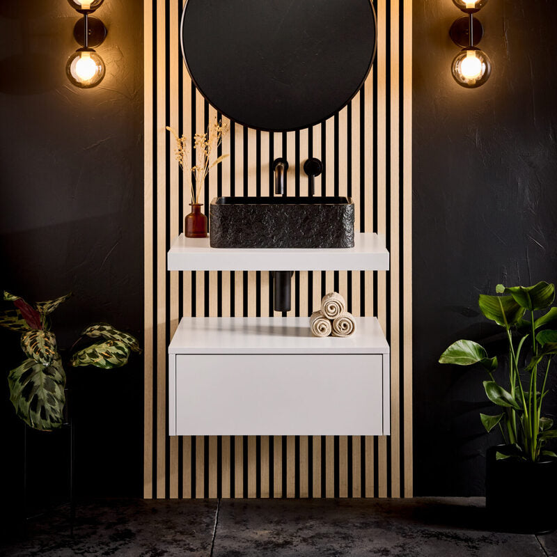 Scudo Shelph Wall Mounted Shelf (3 sizes, 2 Colors) - Brand New Bathrooms
