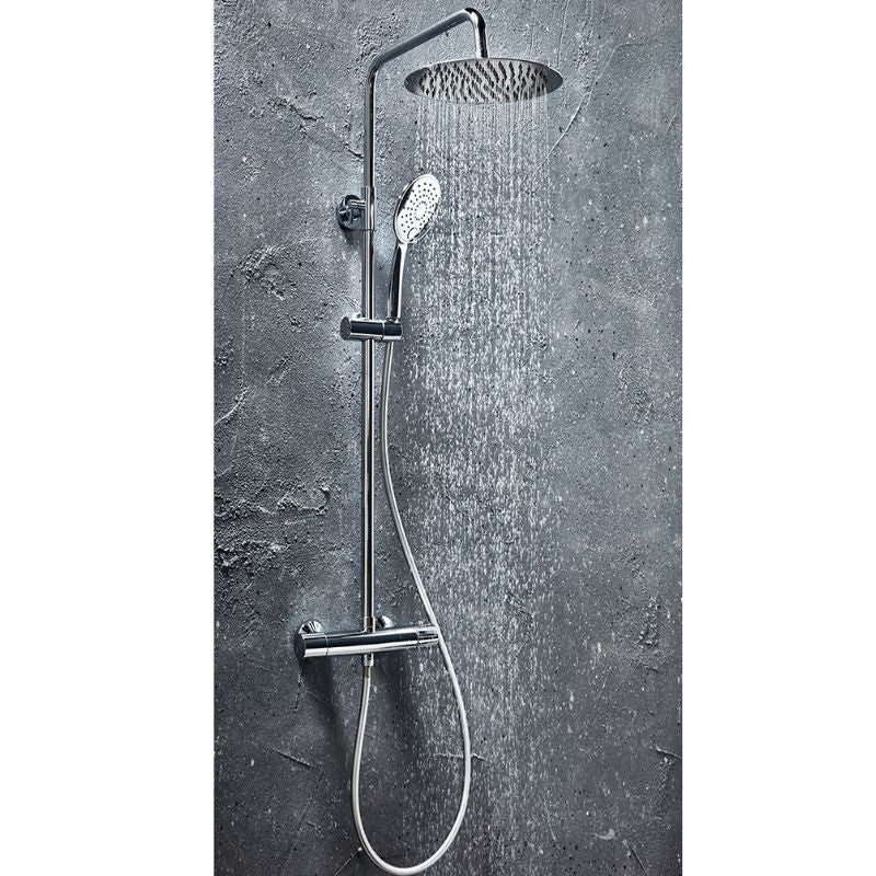 Scudo Messi Round Cool Touch Rigid Riser Shower - Brand New Bathrooms