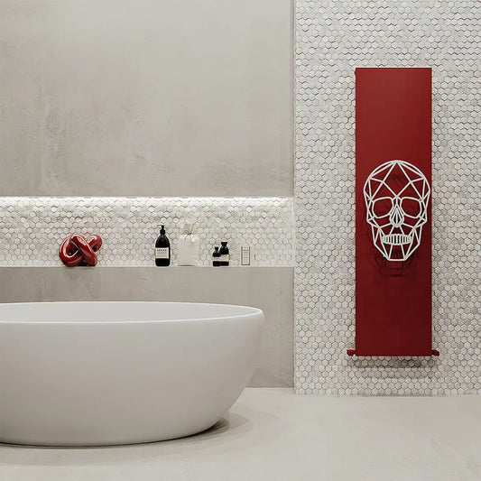 Carisa Skully Aluminium Radiator 2 Sections (H1800 x W470) - Brand New Bathrooms