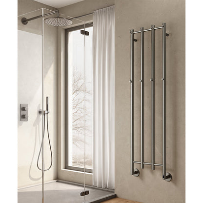 Reina Solara Dry Electric Stainless Steel Towel Radiator (1 size, 4 colours) - Brand New Bathrooms