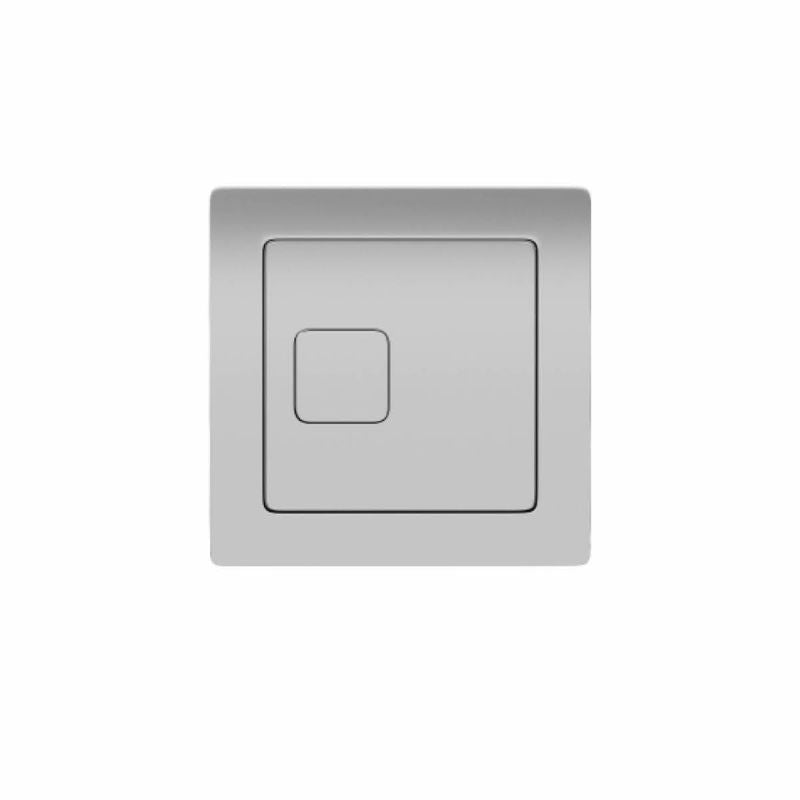 Scudo Square Chrome Dual Flush Button -  Brand New Bathrooms