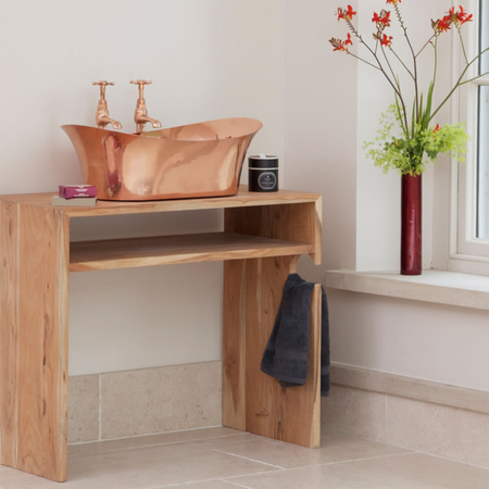 Hurlingham Copper Bateau Basin (1 size, 3 styles) - Brand New Bathrooms