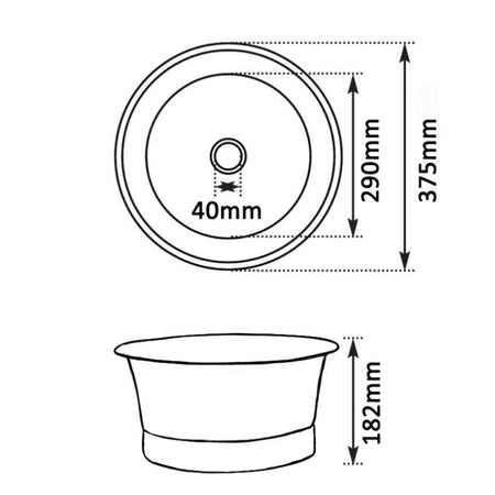Hurlingham Copper Tub Basin with Roll Top (1 size, Full Copper) - Brand New Bathrooms