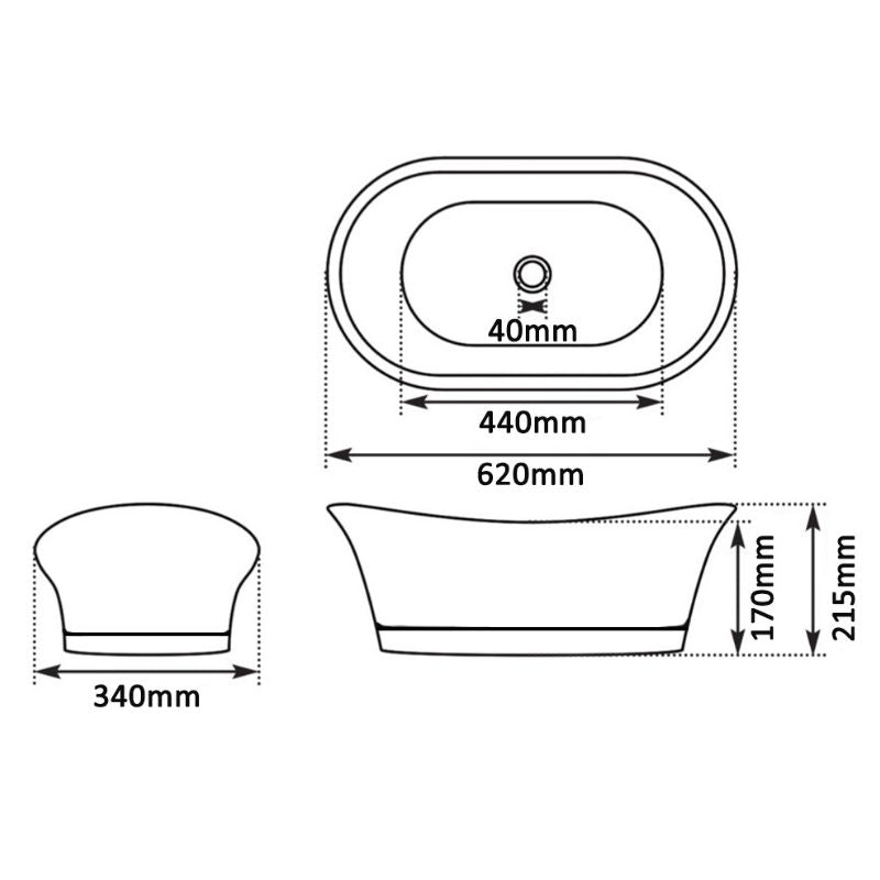 Hurlingham Copper Bateau Basin with Roll Top & Plinth (1 size, Full Copper) - Brand New Bathrooms