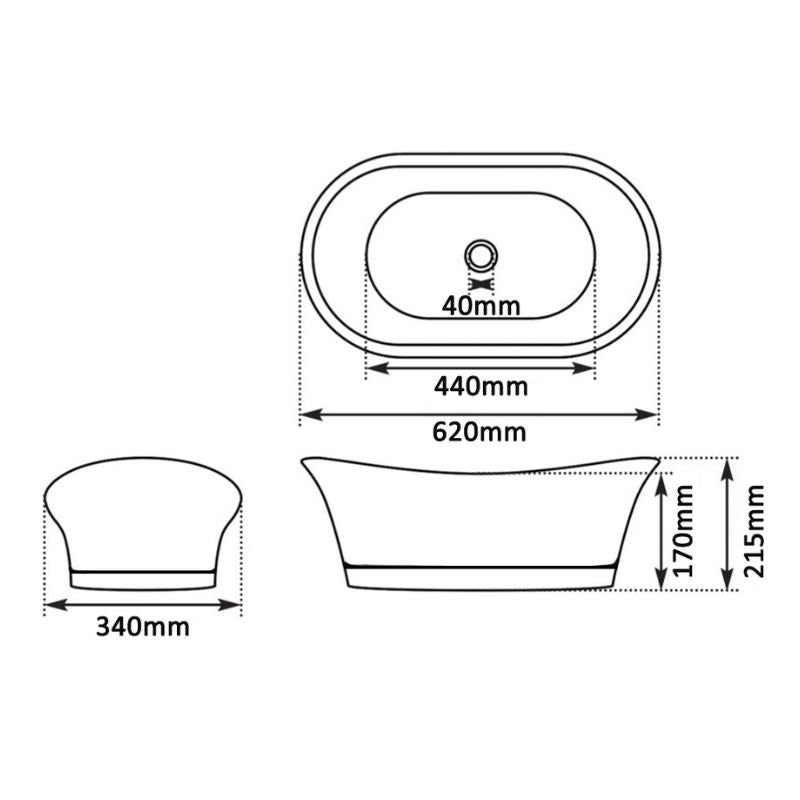 Hurlingham Brass Bateau Basin with Roll Top & Plinth (1 size, Full Brass) - Brand New Bathrooms