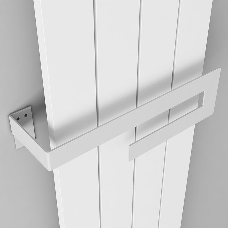 Carisa S Type Towel Holder (1 size, White) - Brand New Bathrooms