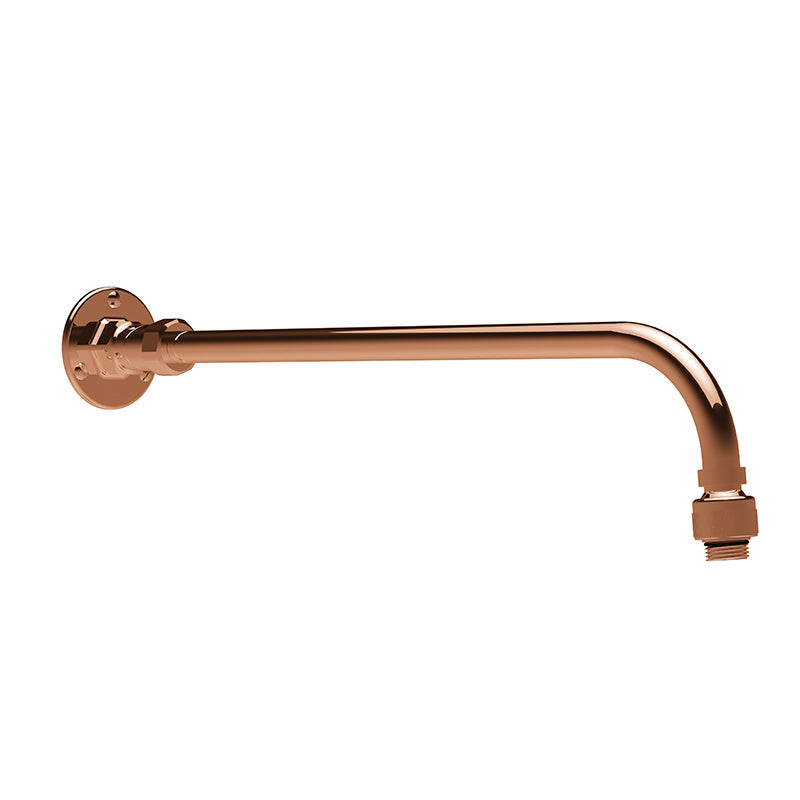 Hurlingham Brass Wall Mounted Shower Arm (1 size, 3 colours) - Brand New Bathrooms