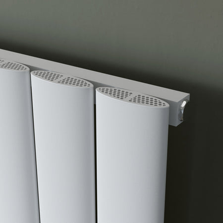 Eucotherm Saturn Vertical Aluminium Radiator (2 colours, 3 sizes) - Brand New Bathrooms