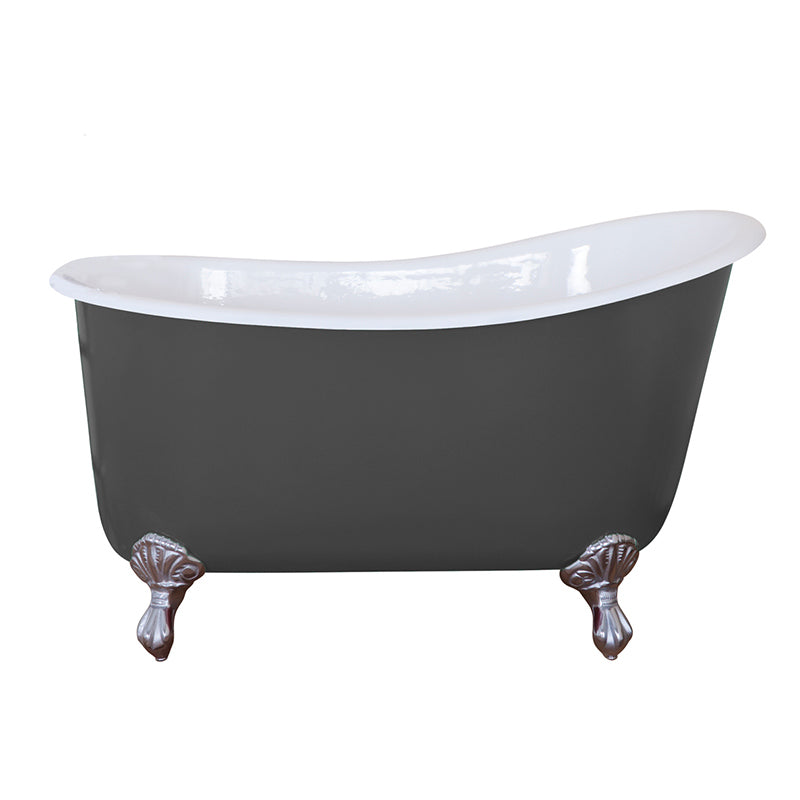 Hurlingham Shelley Single Ended Cast Iron Clawfoot Bathtub (1 size, any colour) - Brand New Bathrooms