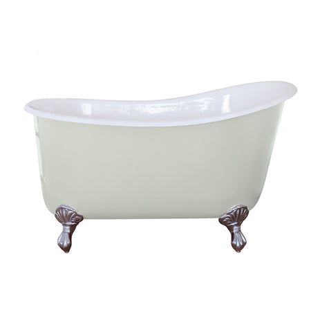 Hurlingham Shelley Single Ended Cast Iron Clawfoot Bathtub (1 size, any colour) - Brand New Bathrooms