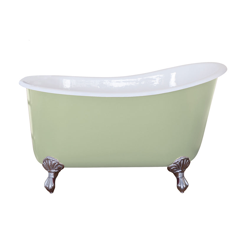 Hurlingham Shelley Single Ended Cast Iron Clawfoot Bathtub (1 size, any colour) - Brand New Bathrooms