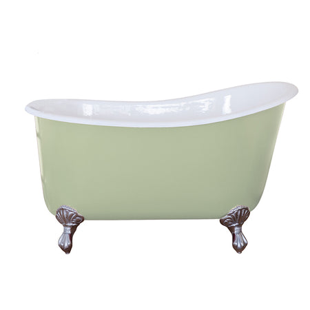 Hurlingham Shelley Single Ended Cast Iron Clawfoot Bathtub (1 size, any colour) - Brand New Bathrooms