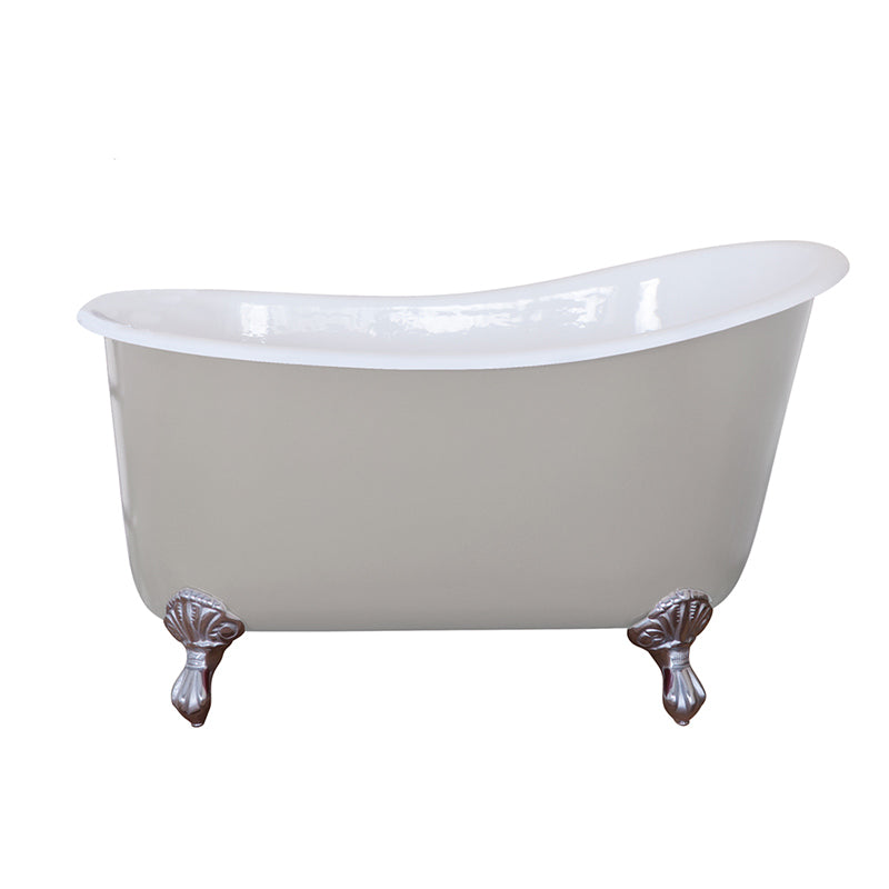 Hurlingham Shelley Single Ended Cast Iron Clawfoot Bathtub (1 size, any colour) - Brand New Bathrooms