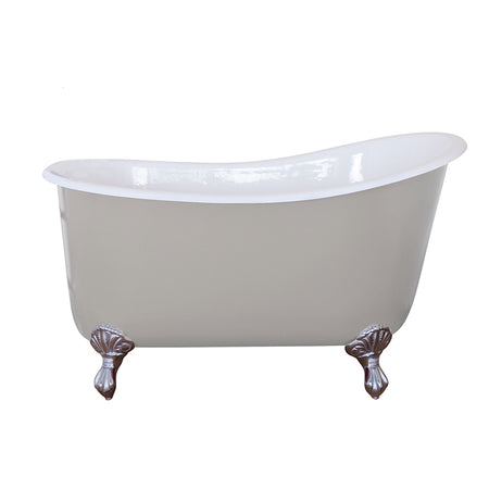 Hurlingham Shelley Single Ended Cast Iron Clawfoot Bathtub (1 size, any colour) - Brand New Bathrooms