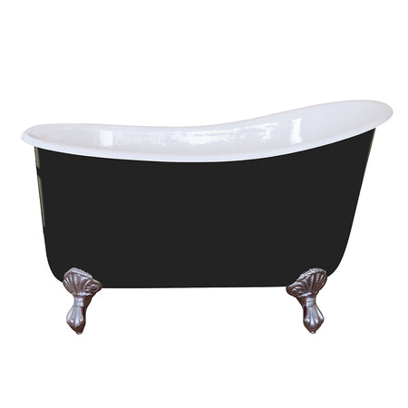Hurlingham Shelley Single Ended Cast Iron Clawfoot Bathtub (1 size, any colour) - Brand New Bathrooms