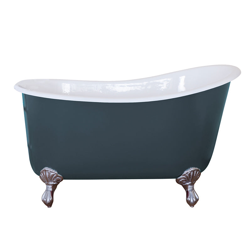 Hurlingham Shelley Single Ended Cast Iron Clawfoot Bathtub (1 size, any colour) - Brand New Bathrooms