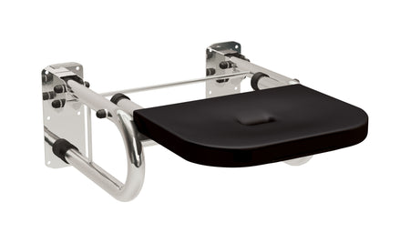 Bathex Stainless Steel Projection Shower Seat & Support (1 size, 5 colours) - Brand New Bathrooms