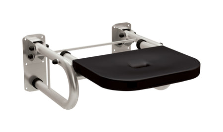 Bathex Stainless Steel Projection Shower Seat & Support (1 size, 5 colours) - Brand New Bathrooms