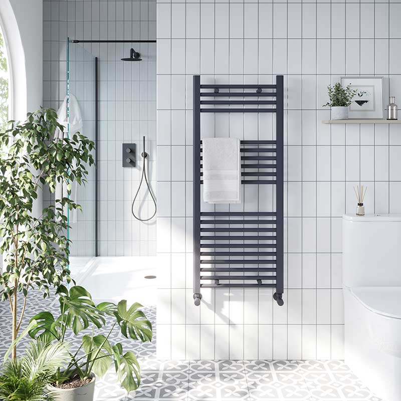 Scudo Strive 22mm Towel Radiator (12 Sizes & 3 Colours) - Brand New Bathrooms