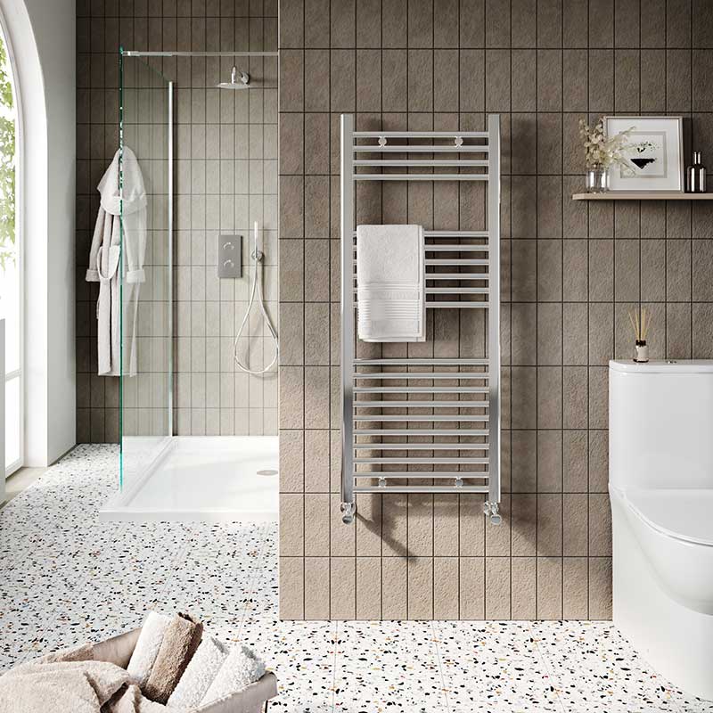 Scudo Strive 22mm Towel Radiator (12 Sizes & 3 Colours) - Brand New Bathrooms