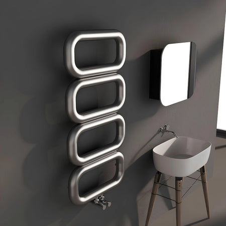 Carisa Talent Stainless Steel Towel Radiator (3 Sizes) - Brand New Bathrooms