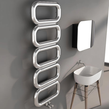 Carisa Talent Stainless Steel Towel Radiator (3 Sizes) - Brand New Bathrooms