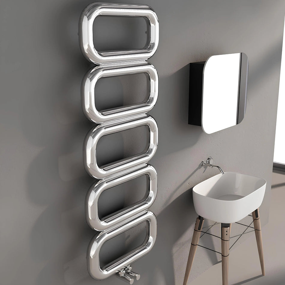 Carisa Talent Stainless Steel Towel Radiator (3 Sizes) - Brand New Bathrooms