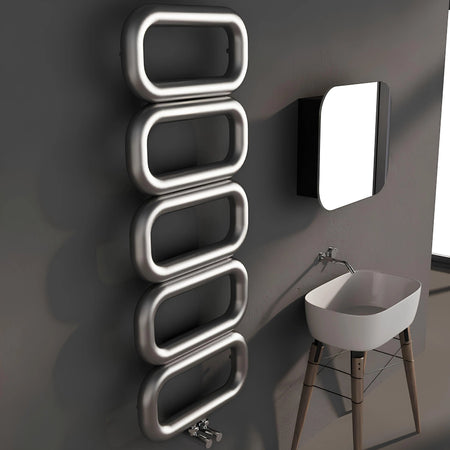 Carisa Talent Stainless Steel Towel Radiator (3 Sizes) - Brand New Bathrooms