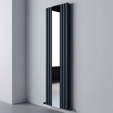 Carisa Tallis Mirror Aluminium Radiator 2 Sections (H1800 x W550) - Brand New Bathrooms