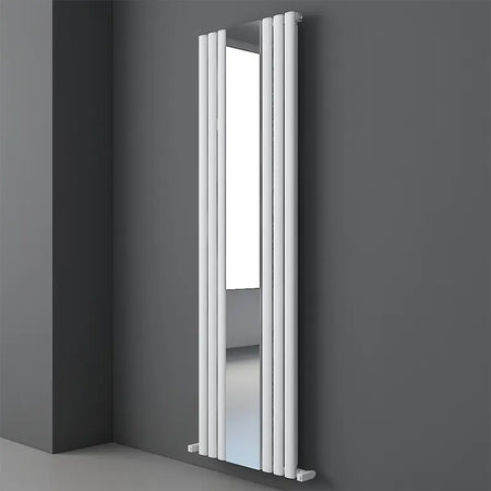Carisa Tallis Mirror Aluminium Radiator 2 Sections (H1800 x W550) - Brand New Bathrooms
