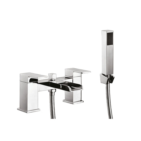 Scudo Victoria Bath Shower Mixer With Shower Kit and Wall Bracket - Brand New Bathrooms