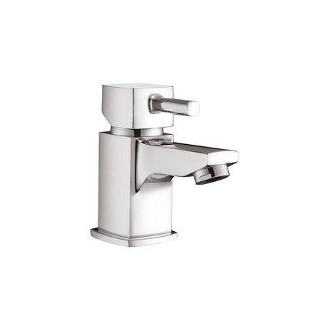 Scudo Forme Mini Mono Basin Mixer with Push Waste (Chrome) - Brand New Bathrooms