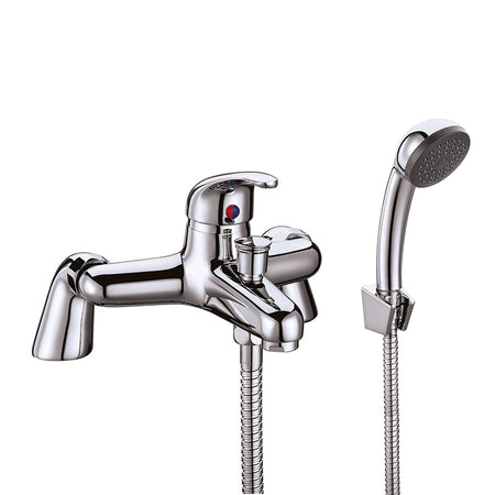 Scudo Tidy Bath Shower Mixer With Shower Kit and Wall Bracket - Brand New Bathrooms