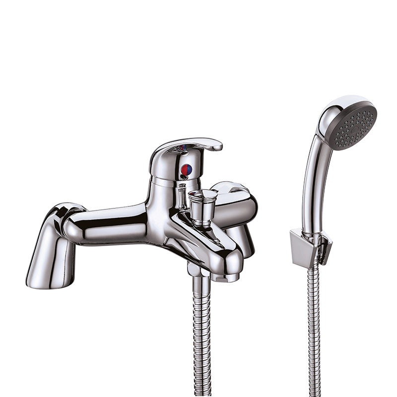 Scudo Tidy Bath Shower Mixer With Shower Kit and Wall Bracket - Brand New Bathrooms