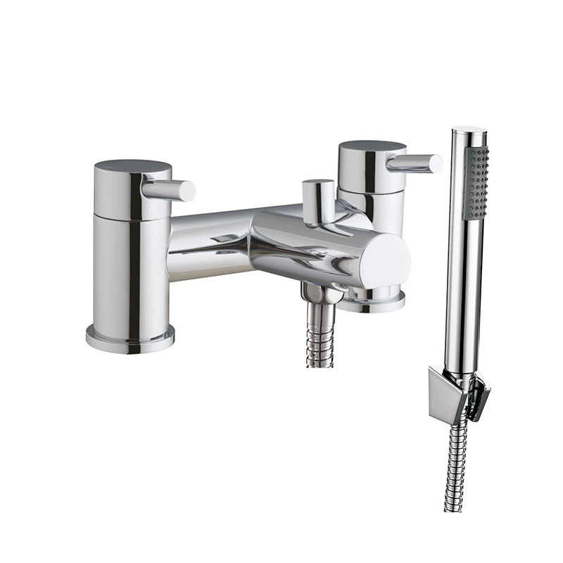 Scudo Premier Bath Shower Mixer With Shower Kit and Wall Bracket - Brand New Bathrooms