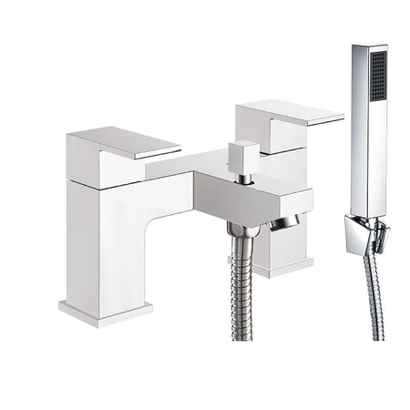 Scudo Lanza Bath Shower Mixer With Shower Kit and Wall Bracket - Brand New Bathrooms
