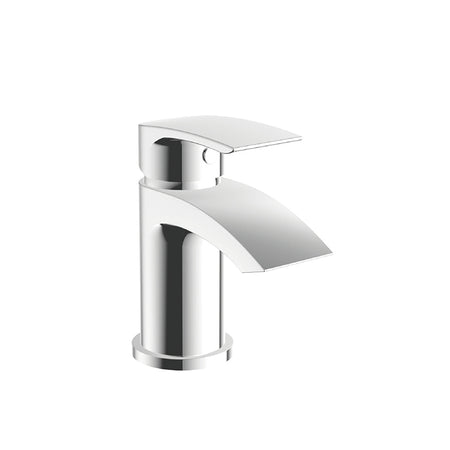 Scudo Belini Mini Mono Basin Mixer with Push Waste - Brand New Bathroom 