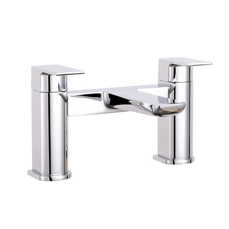 Scudo Muro 2 Tap Hole Deck Mounted Bath Filler - Brand New Bathrooms