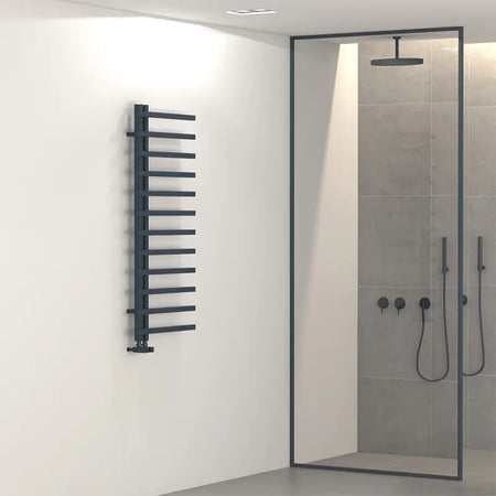 Carisa Terra L Aluminium Towel Radiator (3 Sizes) - Brand New Bathrooms