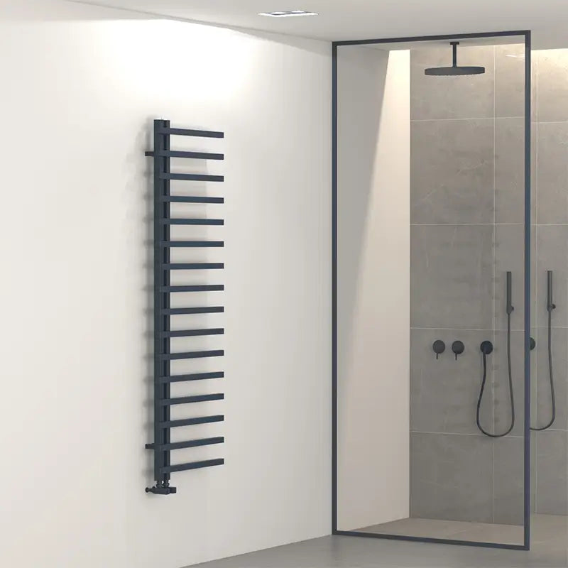Carisa Terra L Aluminium Towel Radiator (3 Sizes) - Brand New Bathrooms