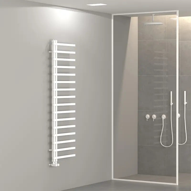 Carisa Terra L Aluminium Towel Radiator (3 Sizes) - Brand New Bathrooms