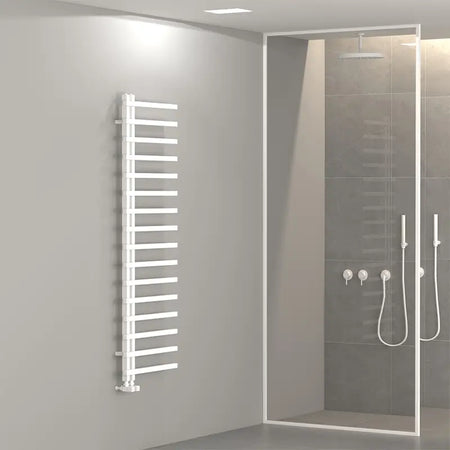 Carisa Terra L Aluminium Towel Radiator (3 Sizes) - Brand New Bathrooms