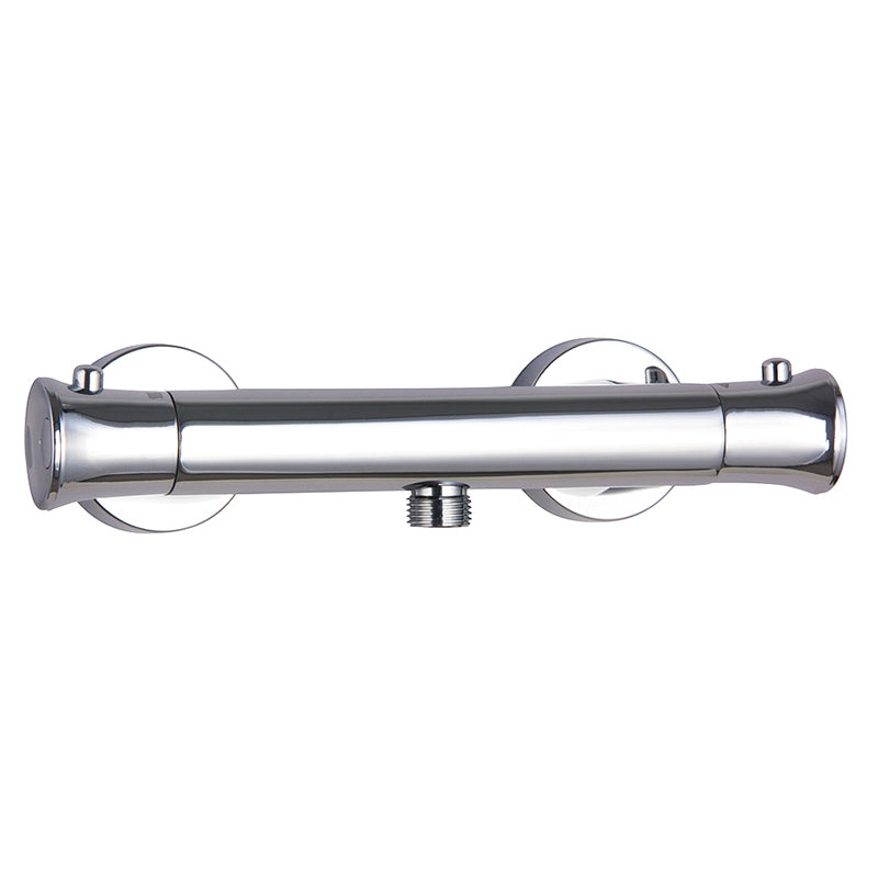 Tailored Bathrooms Thermostatic Easy Fit Bar Mixer Valve (2 styles, Chrome) - Brand New Bathrooms