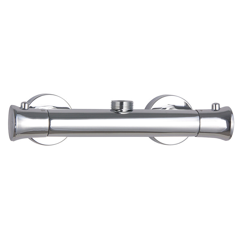 Tailored Bathrooms Thermostatic Easy Fit Bar Mixer Valve (2 styles, Chrome) - Brand New Bathrooms