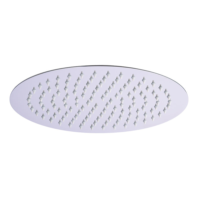 Tailored Bathrooms Stainless Steel Shower Head (1 size, 2 styles, Chrome) - Brand New Bathrooms