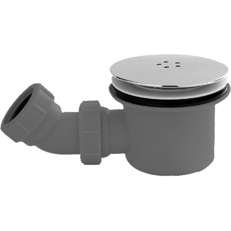 Tailored Bathrooms 90mm High Flow Shower Waste (Chrome) - Brand New Bathrooms
