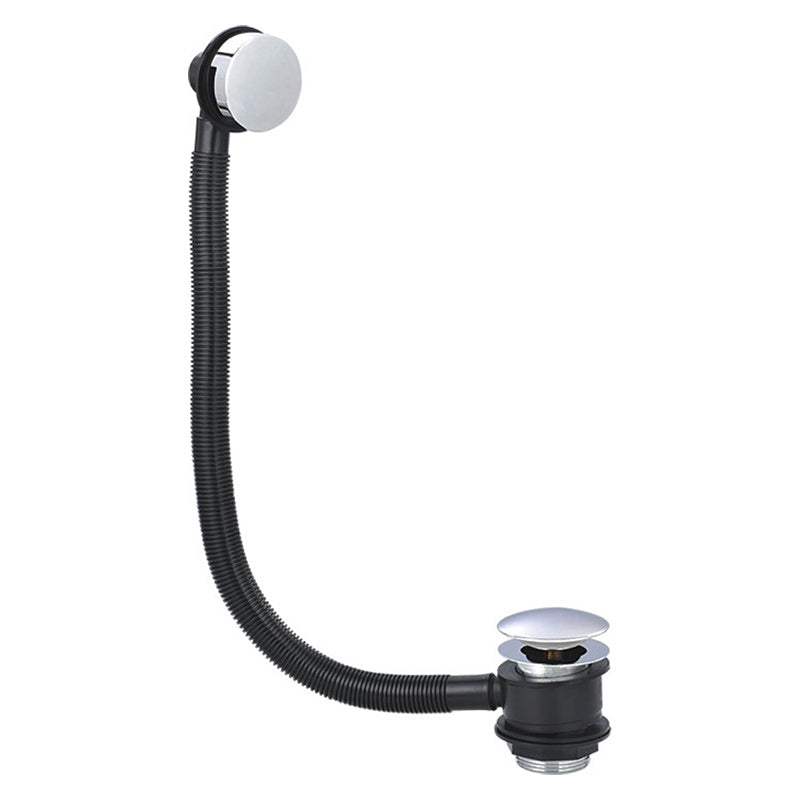 Tailored Bathrooms Round Pop Up Bath Waste & Overflow (1 size, Chrome) - Brand New Bathrooms