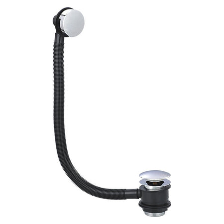Tailored Bathrooms Round Pop Up Bath Waste & Overflow (1 size, Chrome) - Brand New Bathrooms