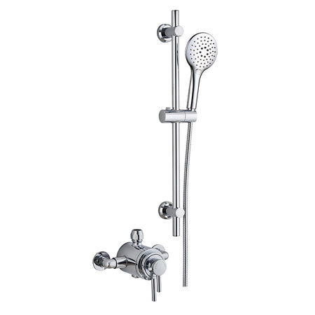 Tailored Bathrooms Conwy Concentric Dual Control Shower Kit (Chrome) - Brand New Bathrooms